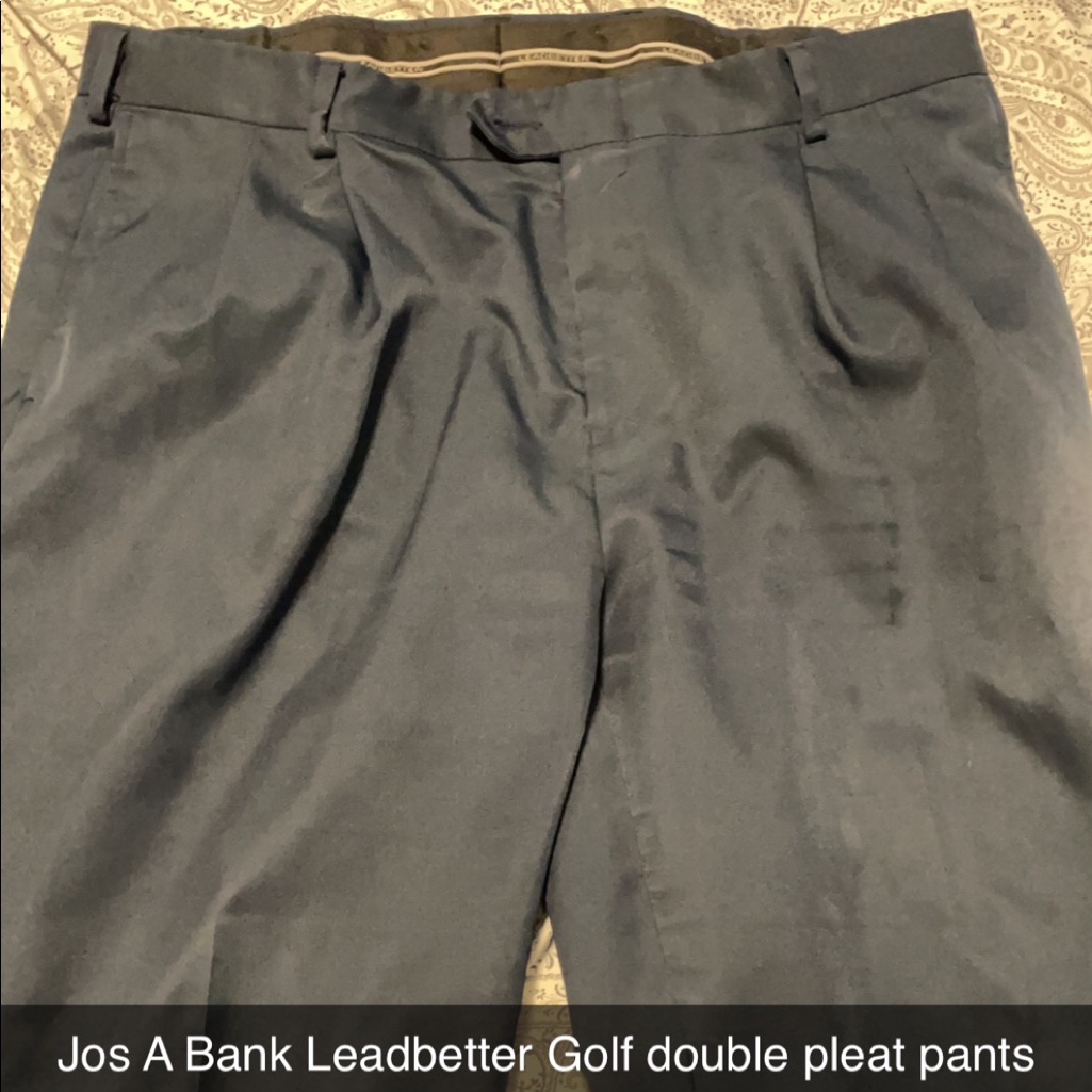 Jos A Bank Leadbetter Golf Pants 38x34